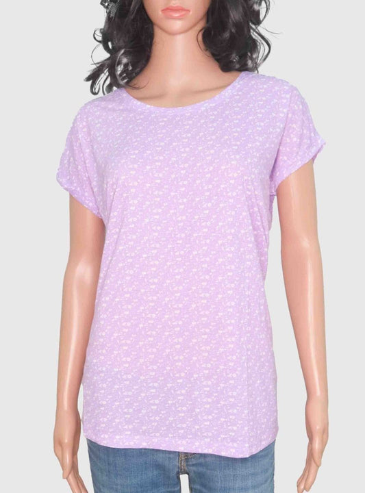 Ladies Viscose Printed Knit Top