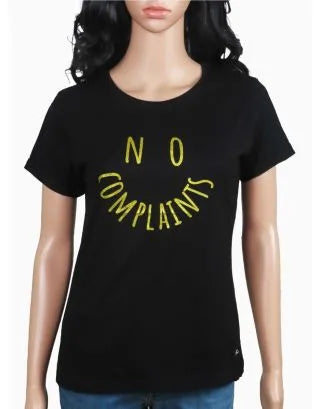 Ladies No Complaints Printed T Shirt